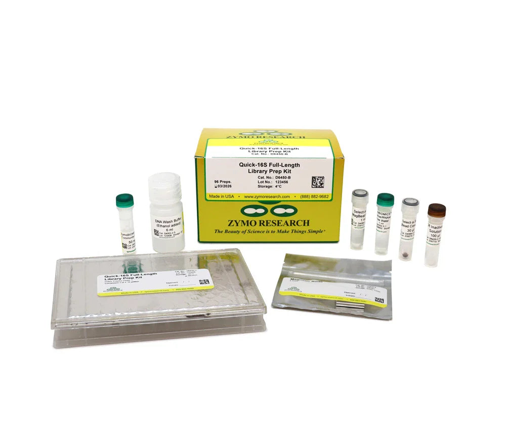 Quick-16S Full-Length Library Prep Kit | ZYMO RESEARCH Quick-16S Full-Length Library Prep Kit | ZYMO RESEARCH