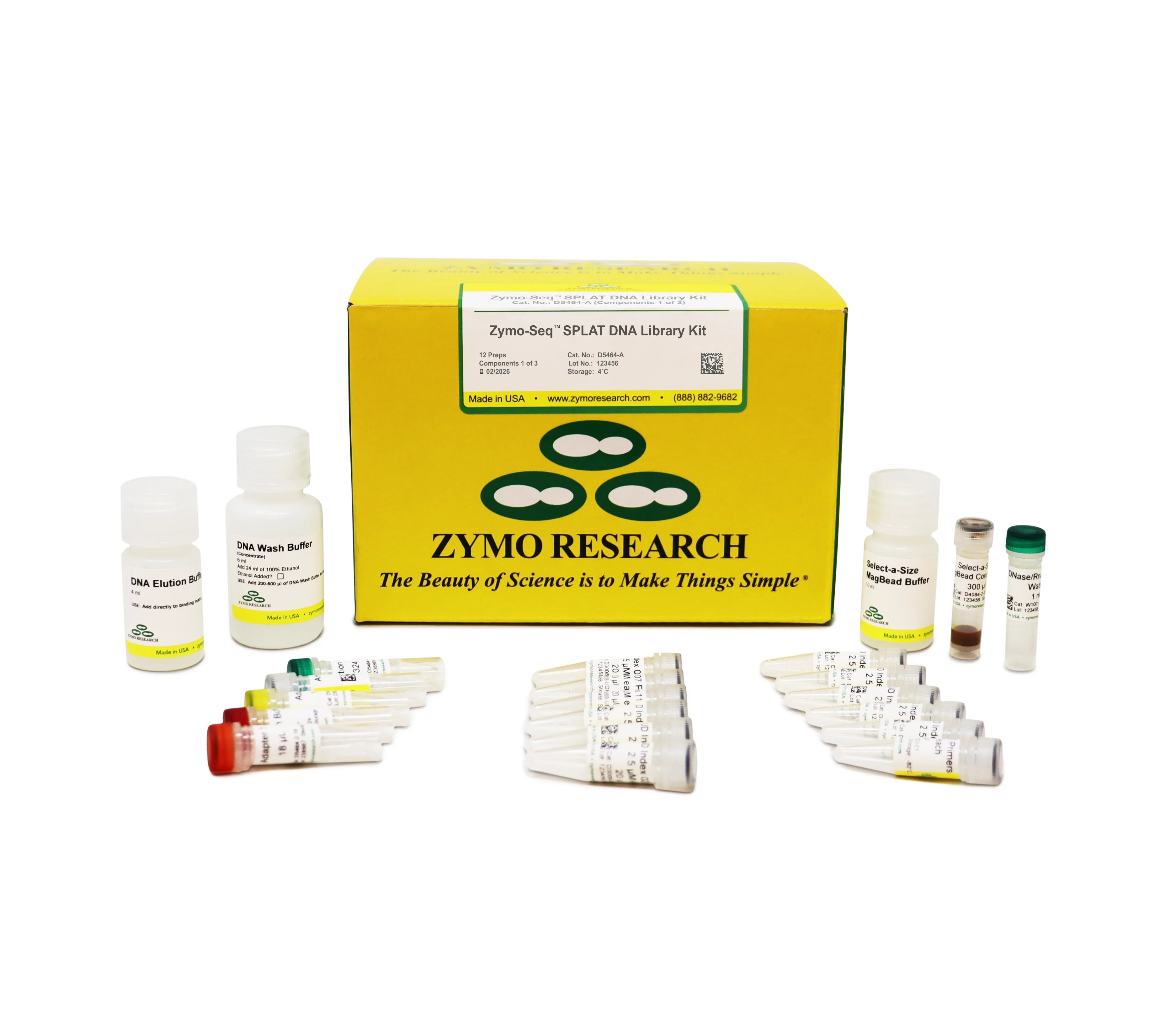 激安通販の Library DNA SPLAT Zymo-Seq Kit Prep Library Genome - 財布・ケース・小物入れ
