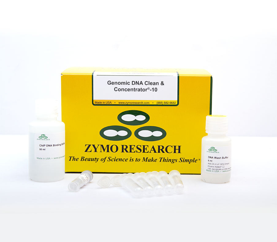 Genomic DNA Clean & Concentrator-10 | ZYMO RESEARCH