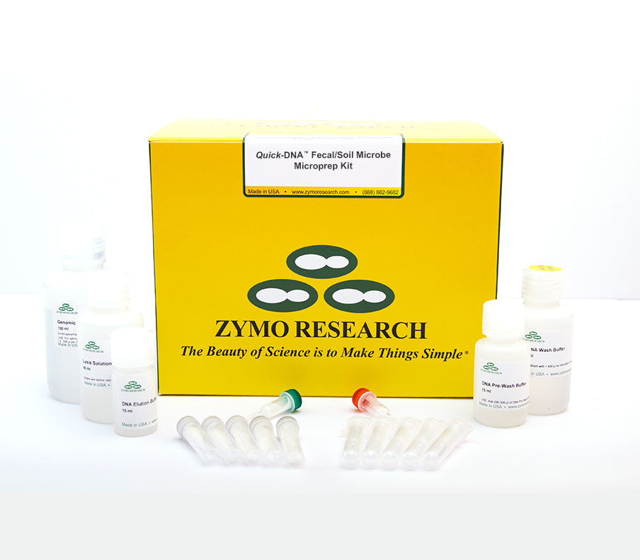 Quick-DNA Fecal/Soil Microbe Microprep | ZYMO RESEARCH