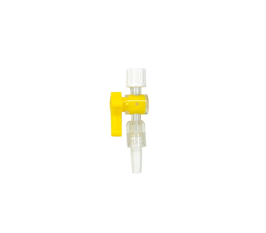 LOMnoLOG ROM-13ナリ One-Way Luer-Lock Clear Stopcock